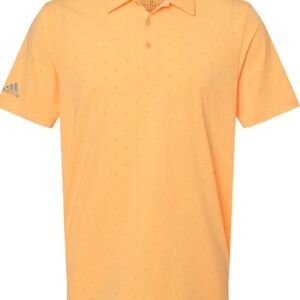 NWT Adidas Men's Orange Polo Shirt